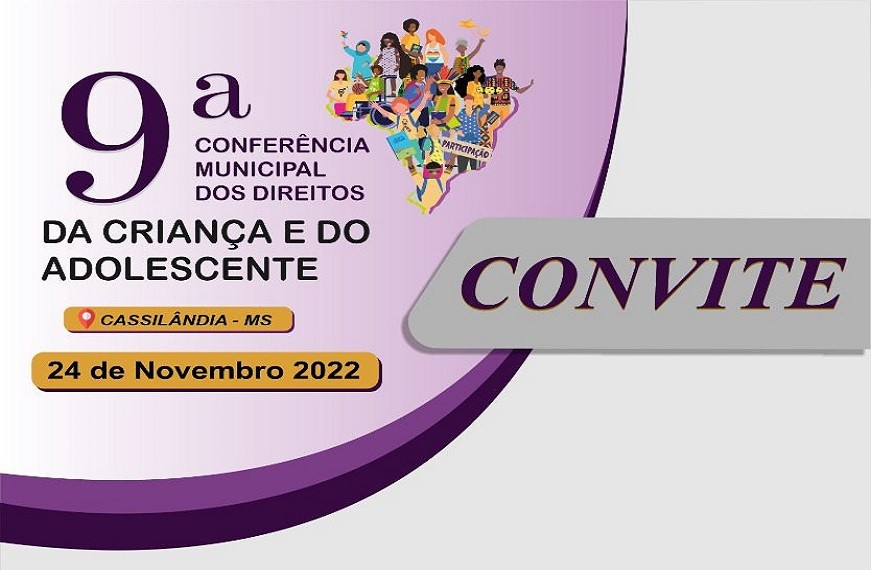 CMDCA no Jornal- Conferência Municipal dos Direitos da Criança e do  Adolescente - CMDCA