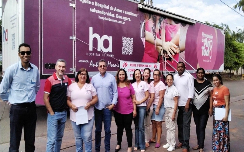 Parceria com Hospital de Amor leva exames gratuitos de mamografia a mulheres de Cassilândia